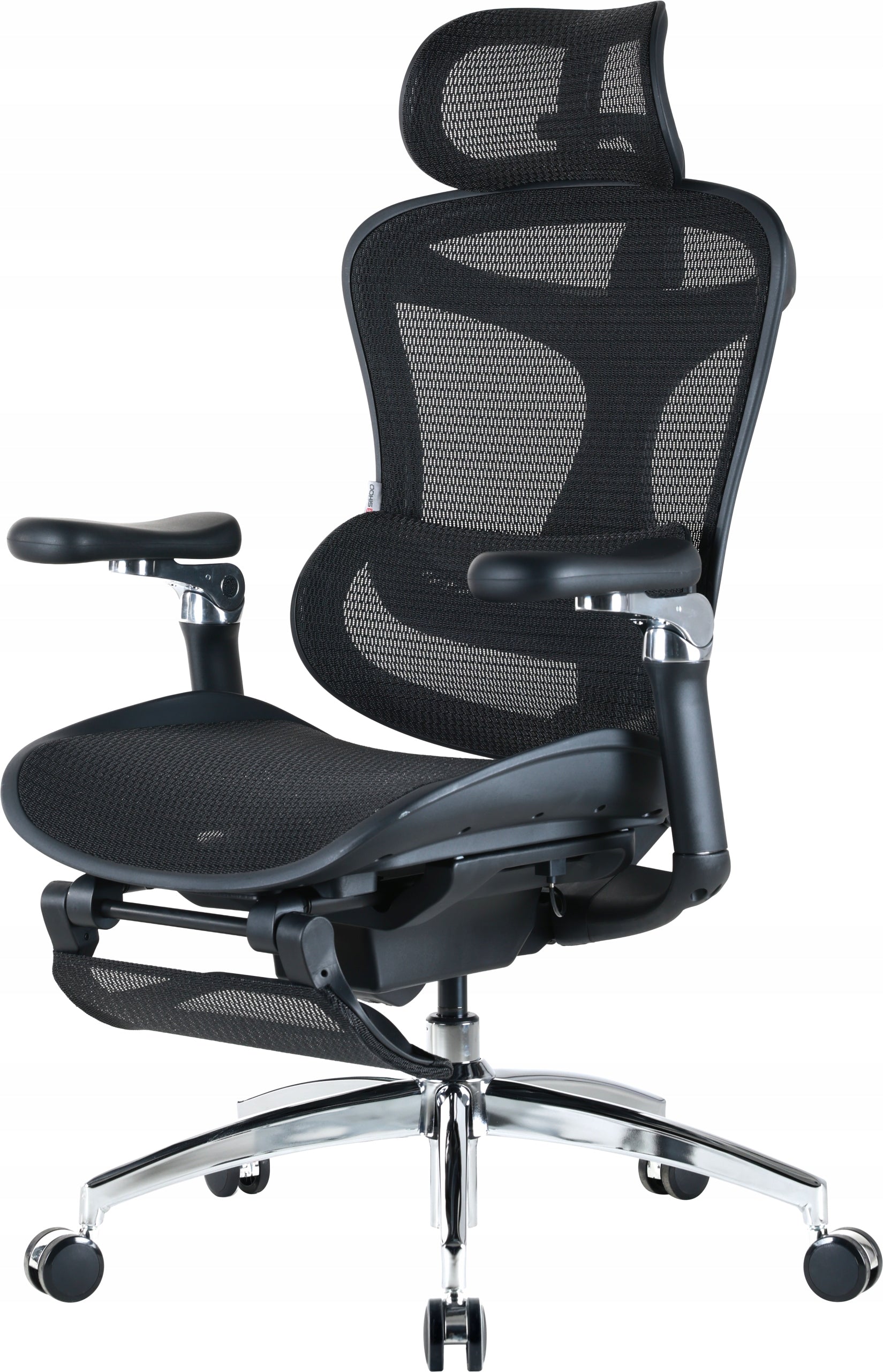 Office Chair with Footrest Sihoo DORO C300 Pro Mesh Black with footrest Manufacturer code DORO-C300-PRO-M101-JT