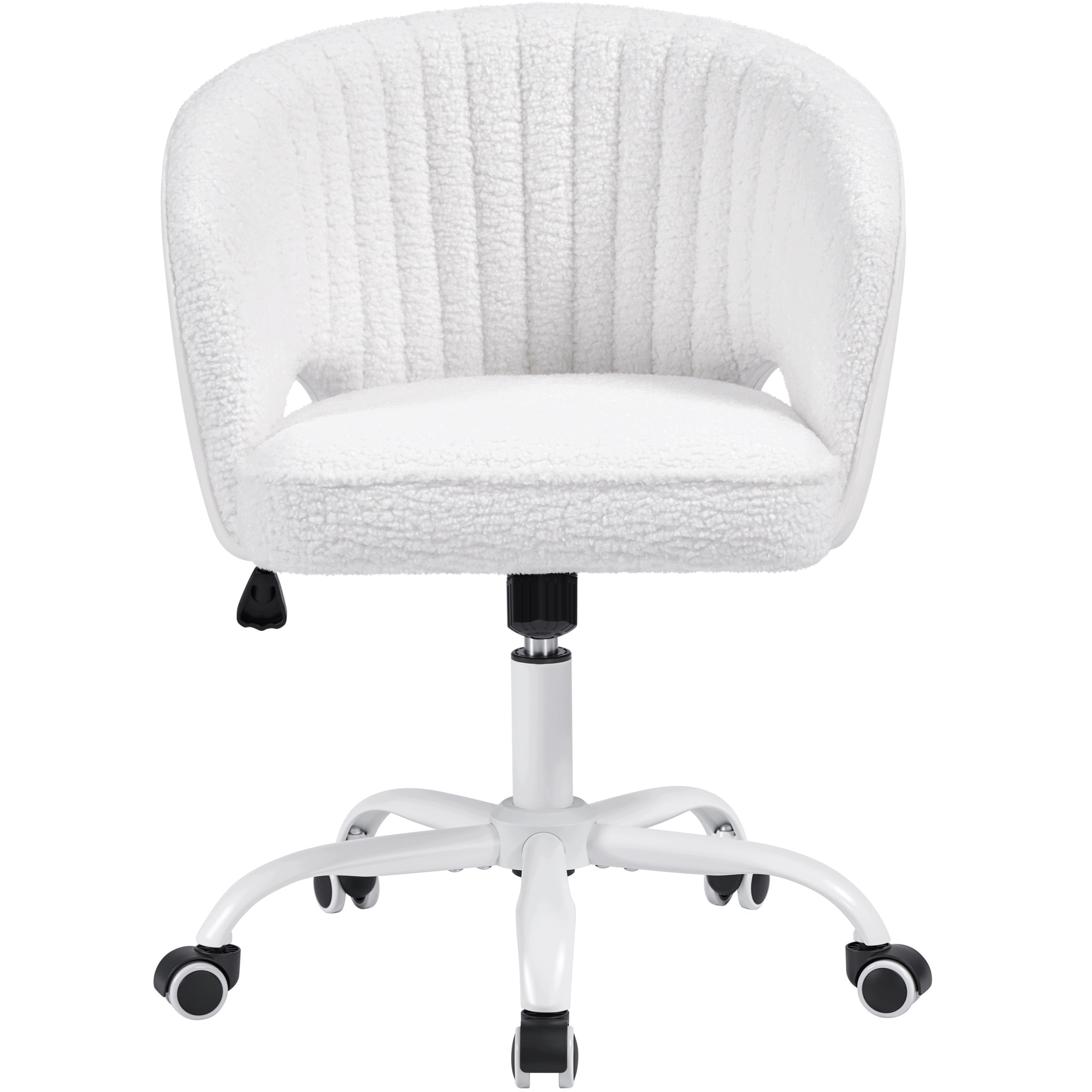 Office Chair with Swivel Armrests with Wheels Upholstered Packaging status original