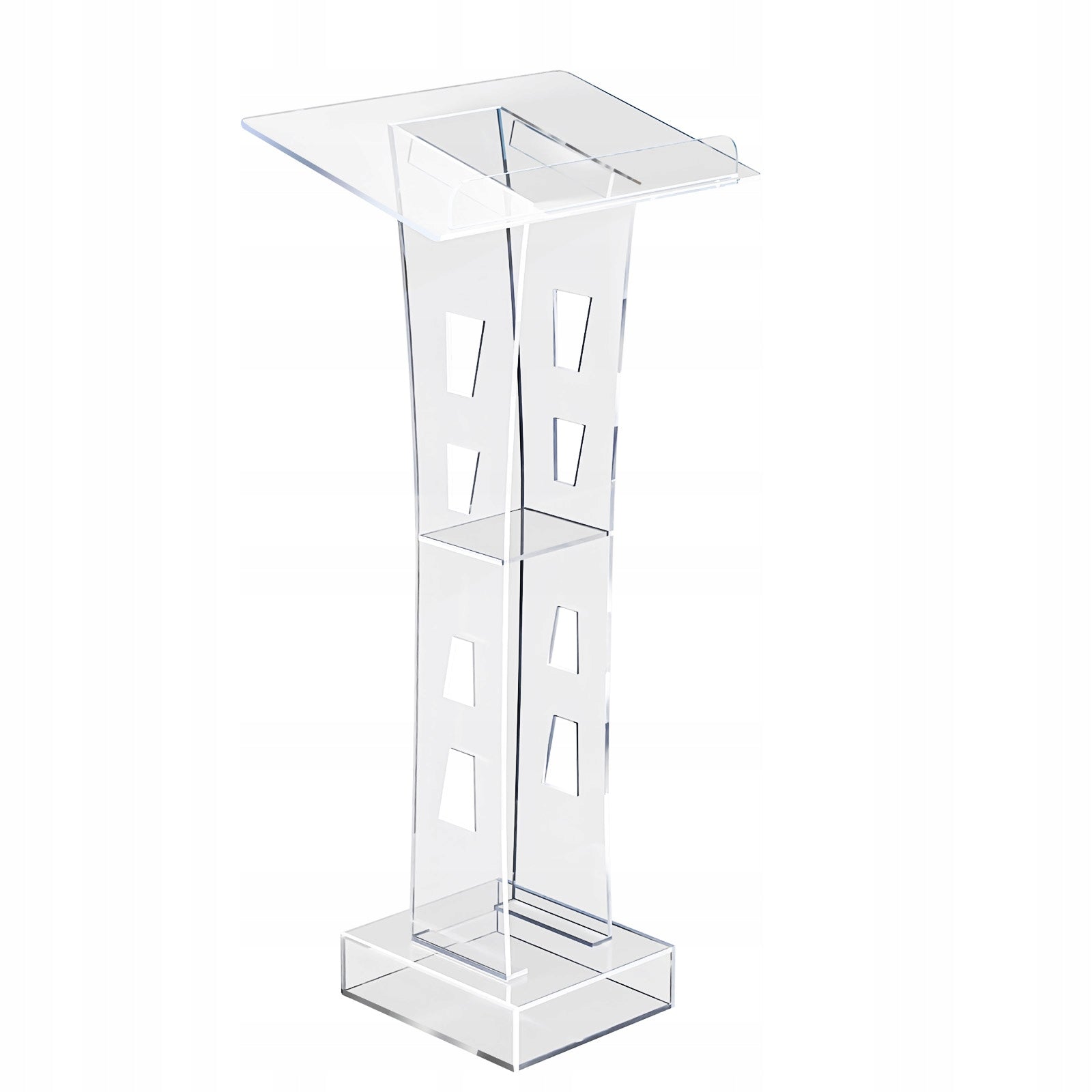 Office Furniture 110CM Podium Acrylic Transparent For Speeches EAN (GTIN) 751591550343