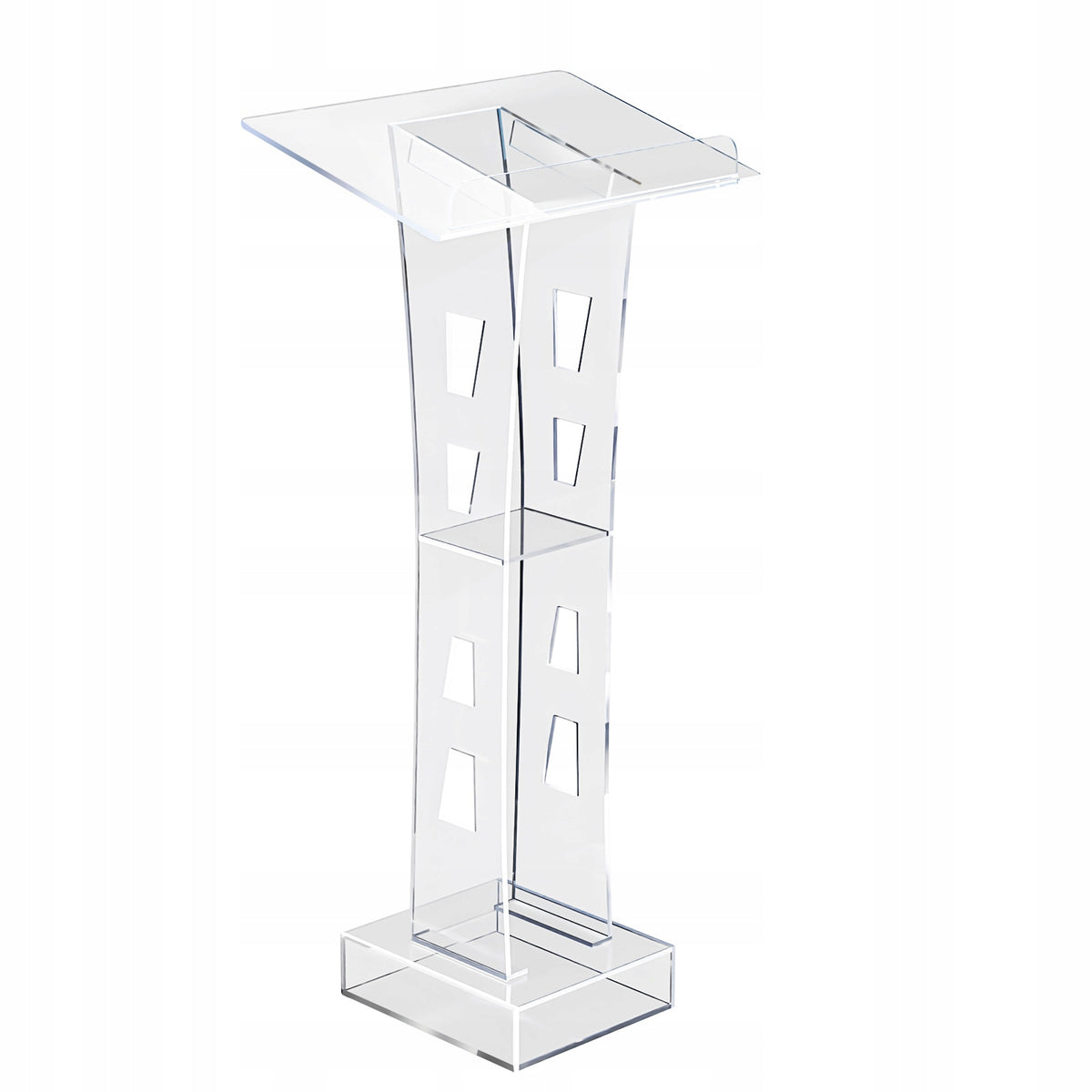 Office Furniture 110CM Podium Acrylic Transparent For Speeches EAN (GTIN) 751591550343