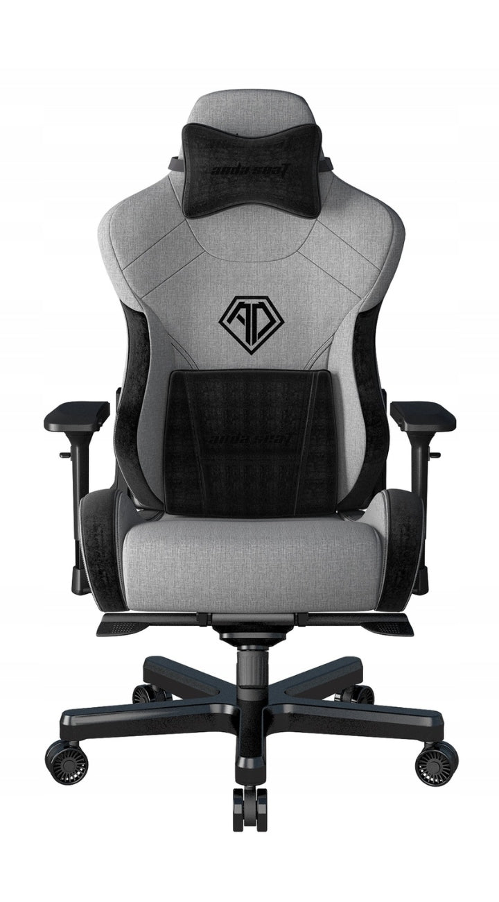 Office Gaming Chair Anda Seat T-Pro 2 XL Grey Swivel Material Model T Pro 2