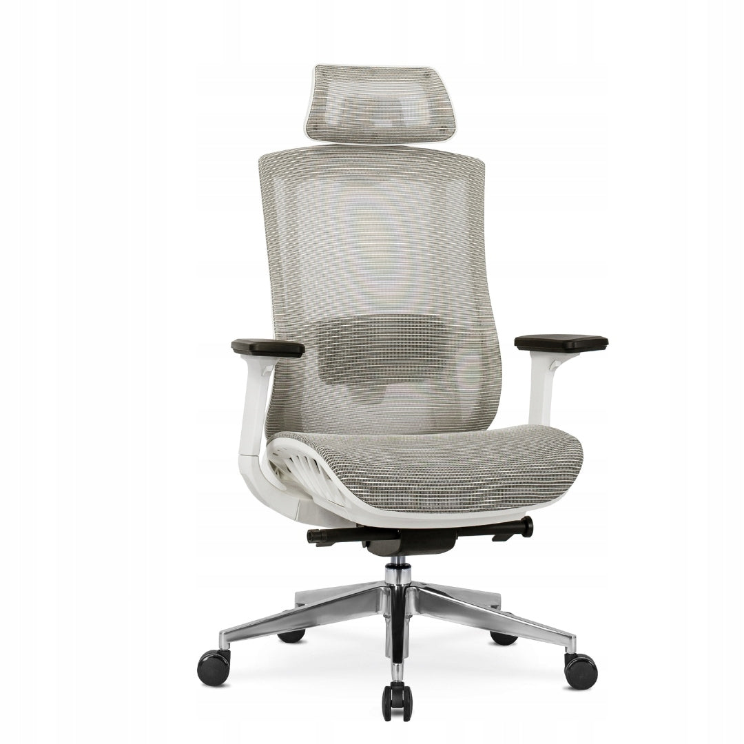 Office Gaming Chair Beige Swivel Ergonomic Adjustable SKY