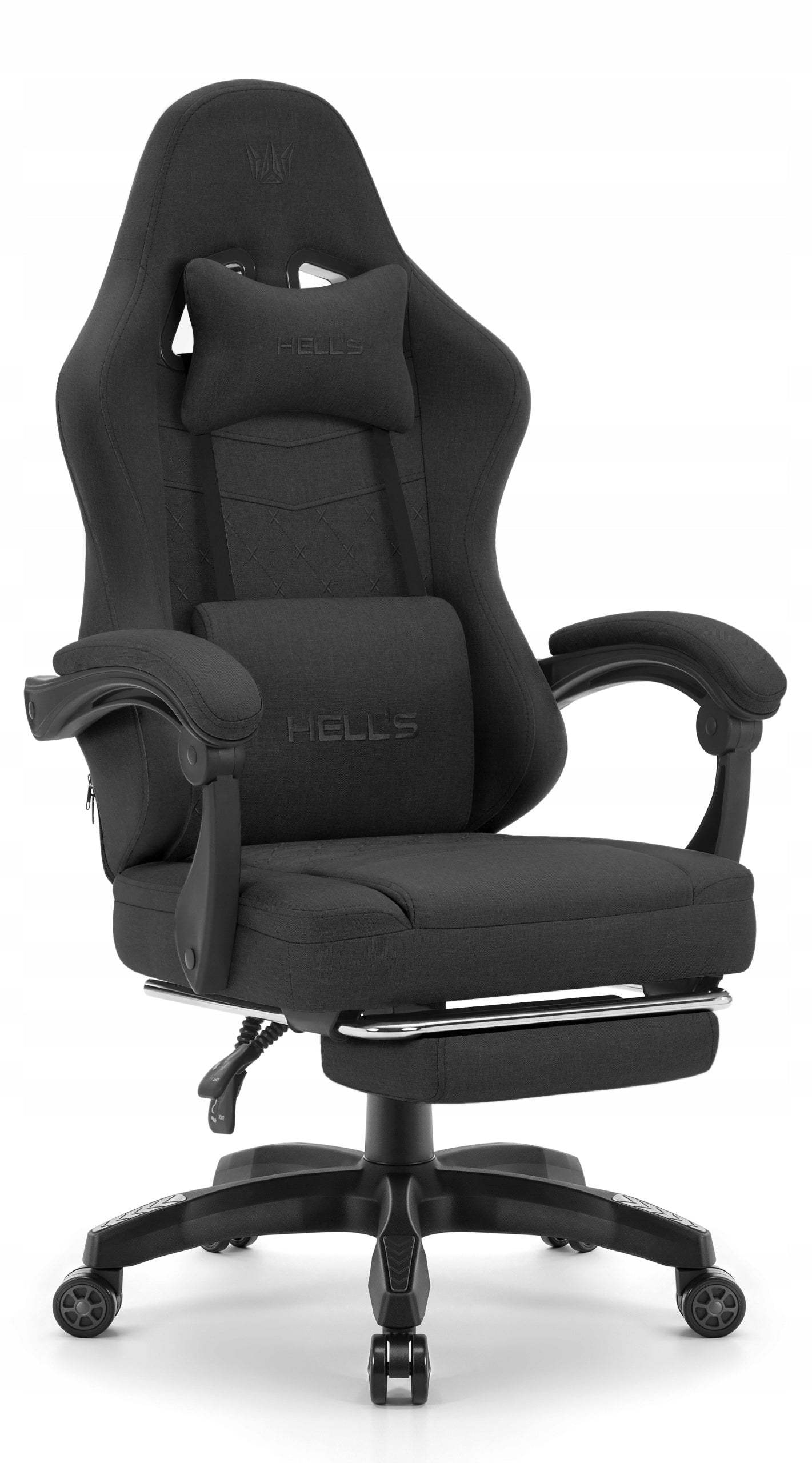 Office Gaming Chair Hell's Chair HC- 1015 Black with Footrest EAN (GTIN) 5907196010958