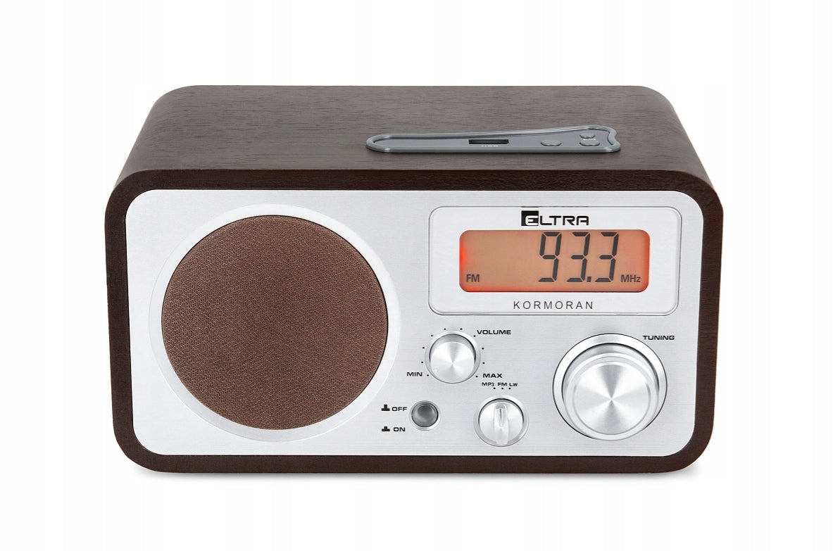 Office Radio Wooden Table FM LW Eltra Kormoran with USB mp3 Brand Eltra