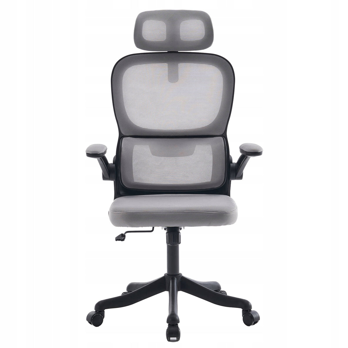 Office Swivel Chair Ergonomic Rocking Desk Chair Grey Packaging status original