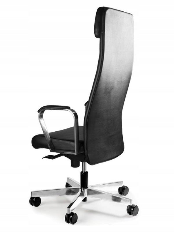 Office chair Ares HL black GENUINE LEATHER