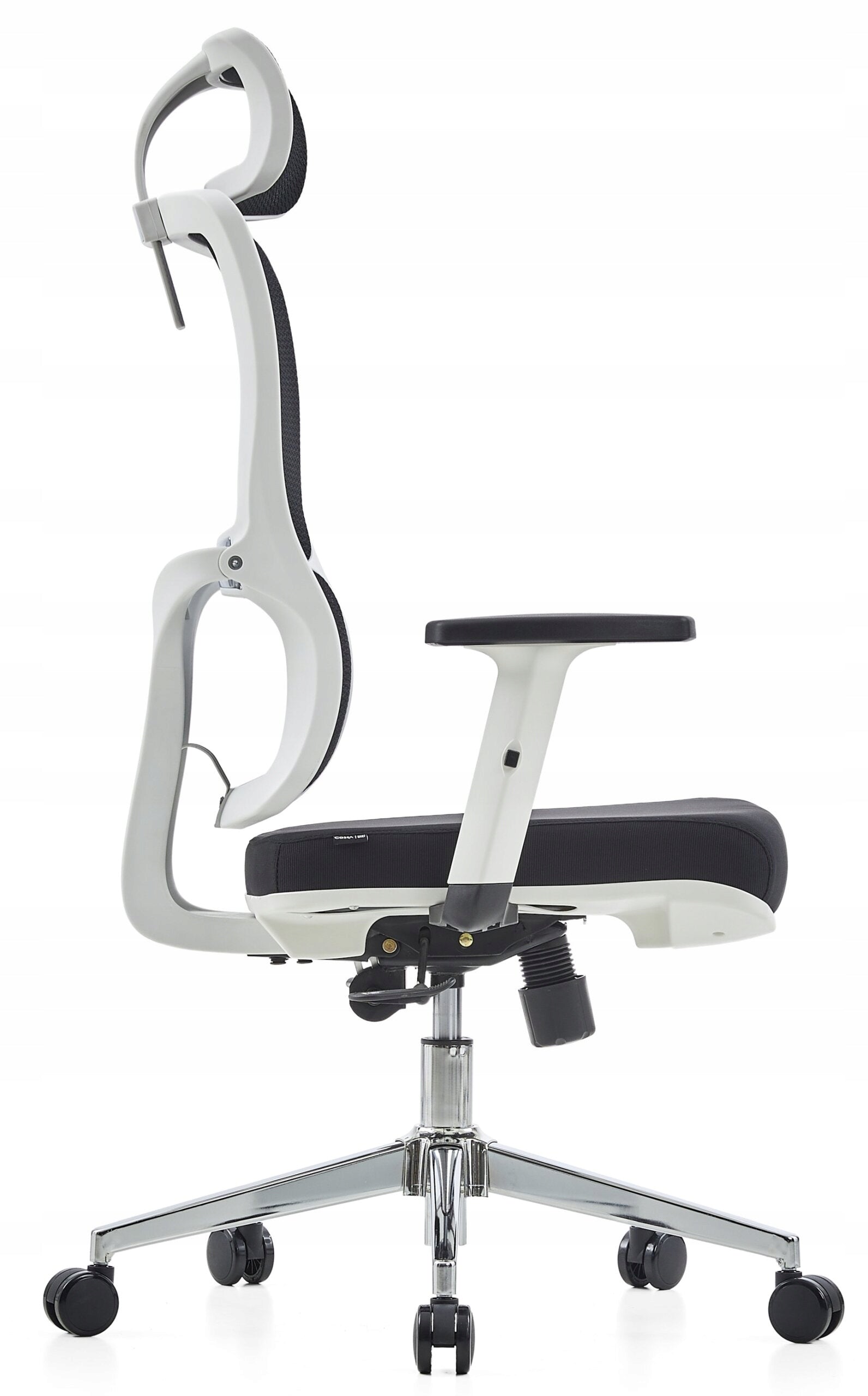 Office chair COBRA Office Expert HF701WH Black and white Furniture depth 46 cm