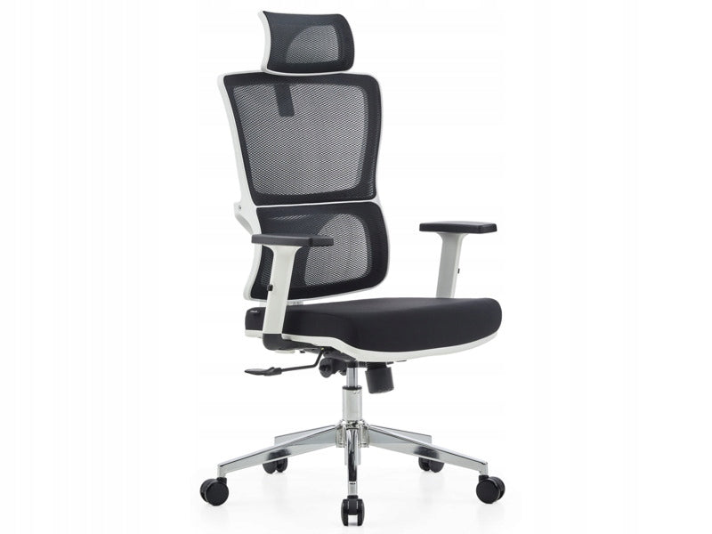 Office chair COBRA Office Expert HF701WH Black and white