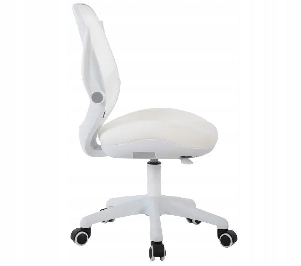 Office chair Cobra King Junior HF101WH For children up to 120kg Fabric White Medical device no