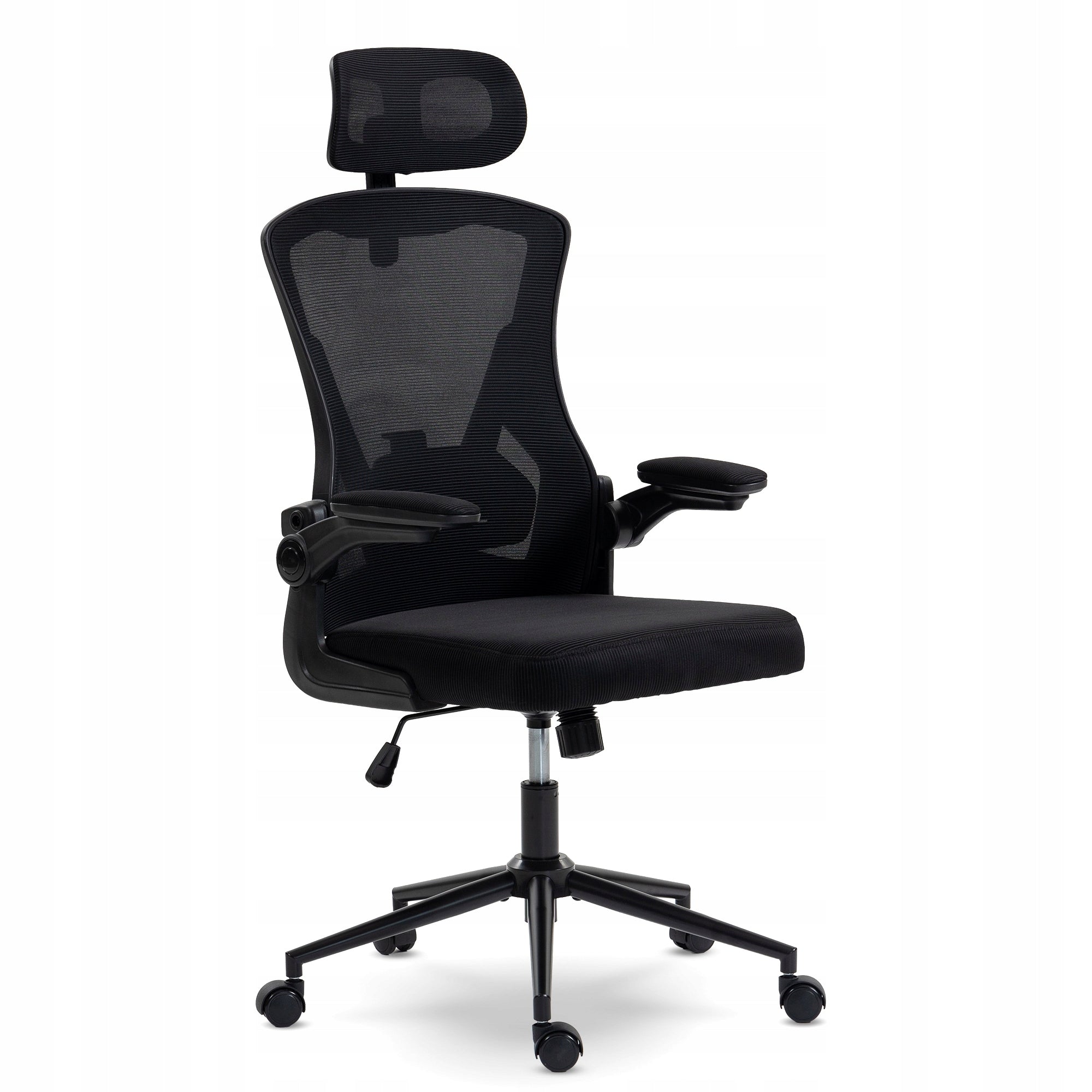 Office chair ERGONOMIC swivel MODERN for desk M 330 black