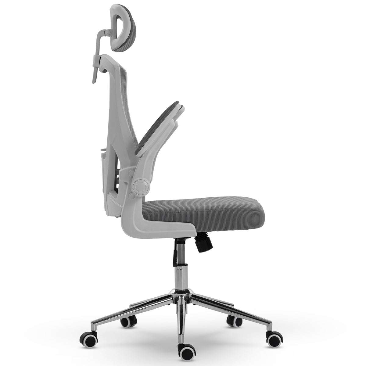 Office chair ERGONOMIC swivel MODERN for desk M 330 grey Packaging status original