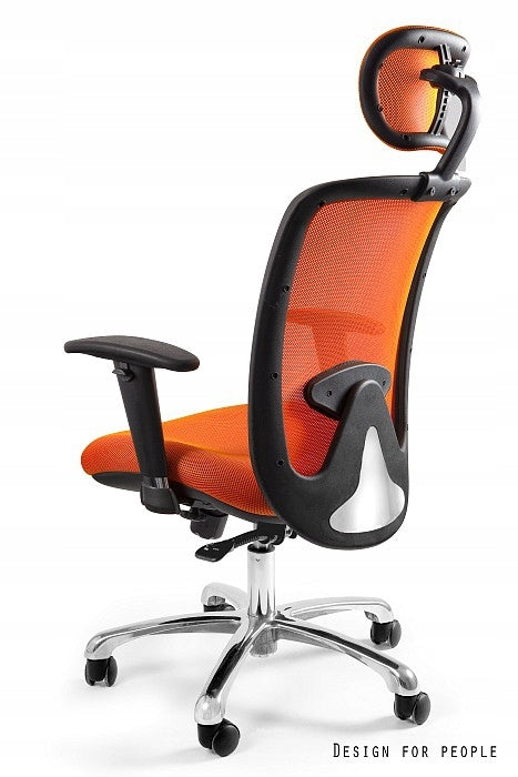 Office chair EXPANDER orange Unique rotation Upholstery color other