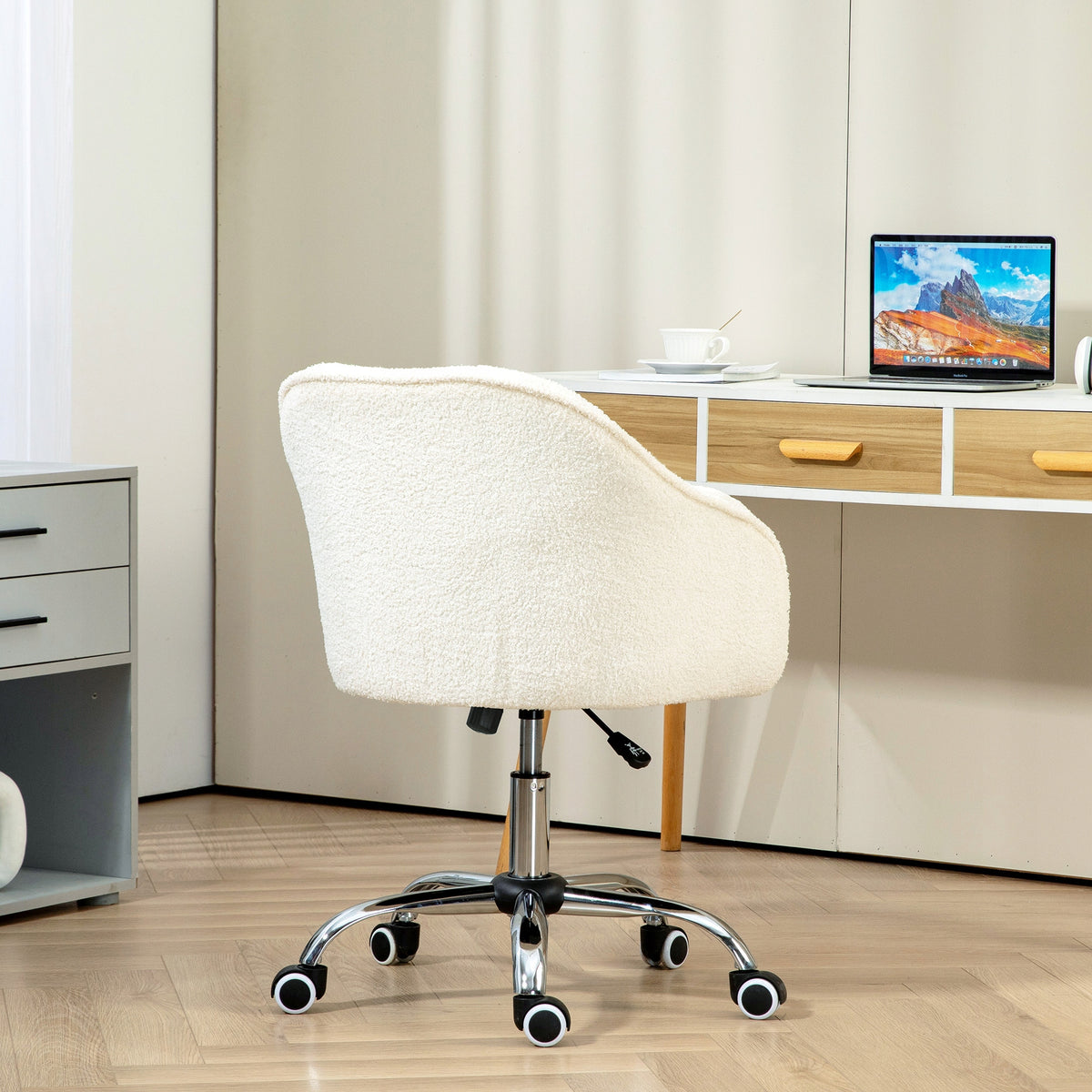 Office chair, Ergonomic swivel chair with rocking function Brand Homcom