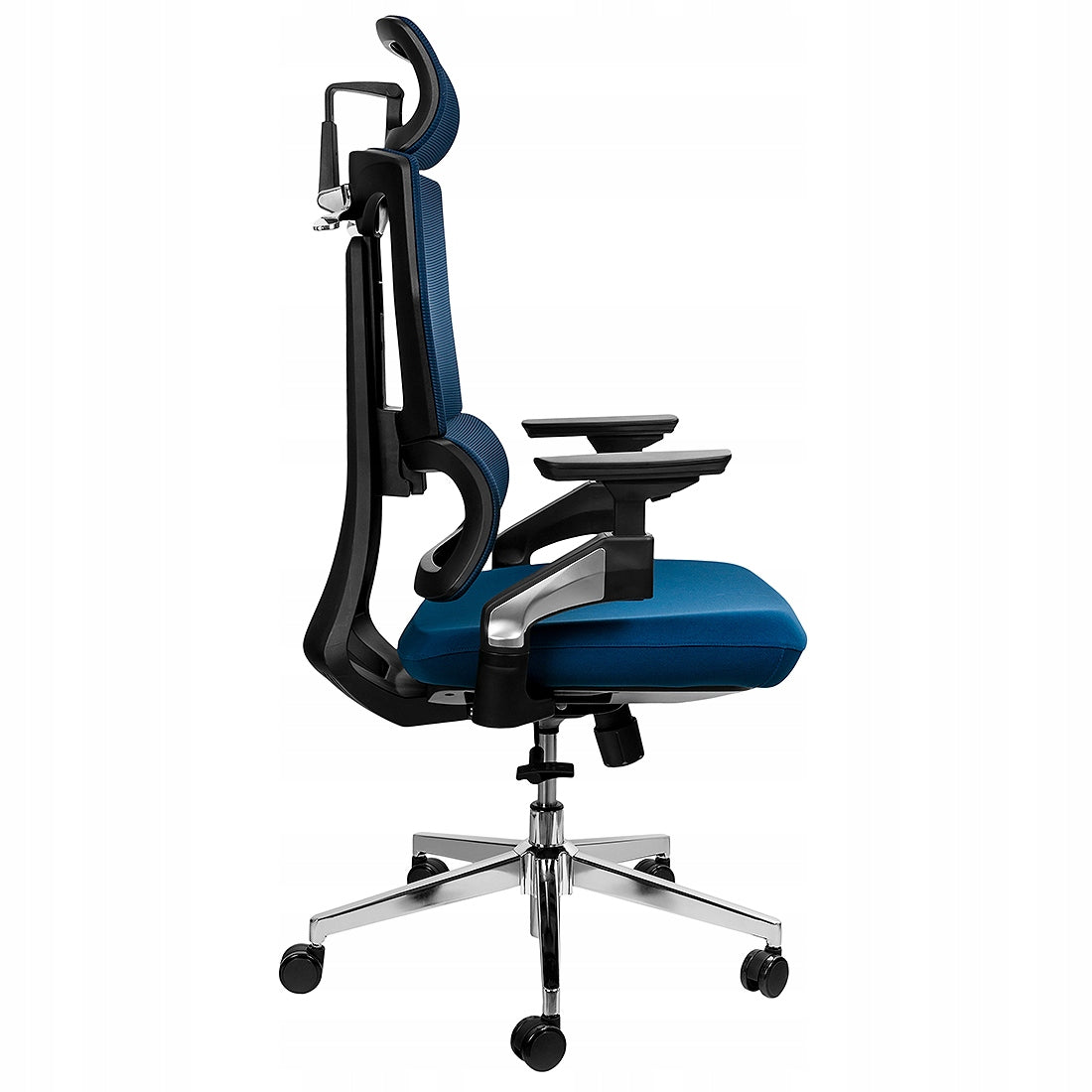 Office chair Ergonomic swivel with armrest 4D blue Manufacturer code SPC-BARD-A20MF44