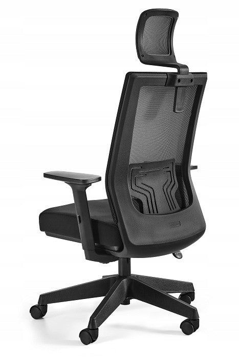 Office chair Nez black mesh/fabric mechanism multiblock Brand Unique