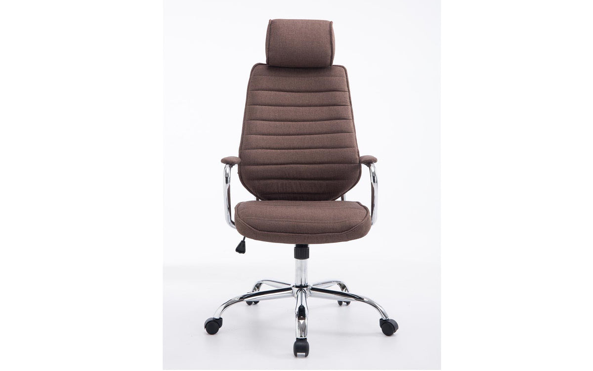 Office chair Rako brown, ergonomic, adjustable Brand Dekkor