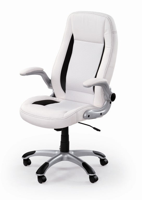 Office chair SATURN white swivel chair