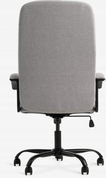 Office chair SKODSBORG grey fabric/black Furniture depth 68 cm