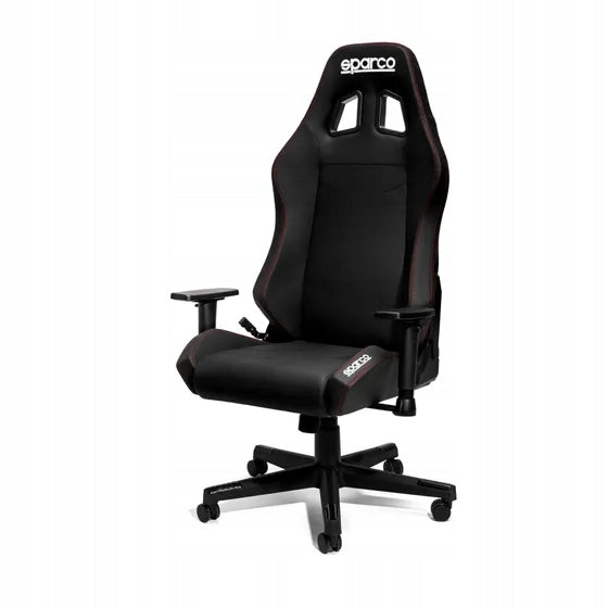 Office chair SPARCO COACH black-red