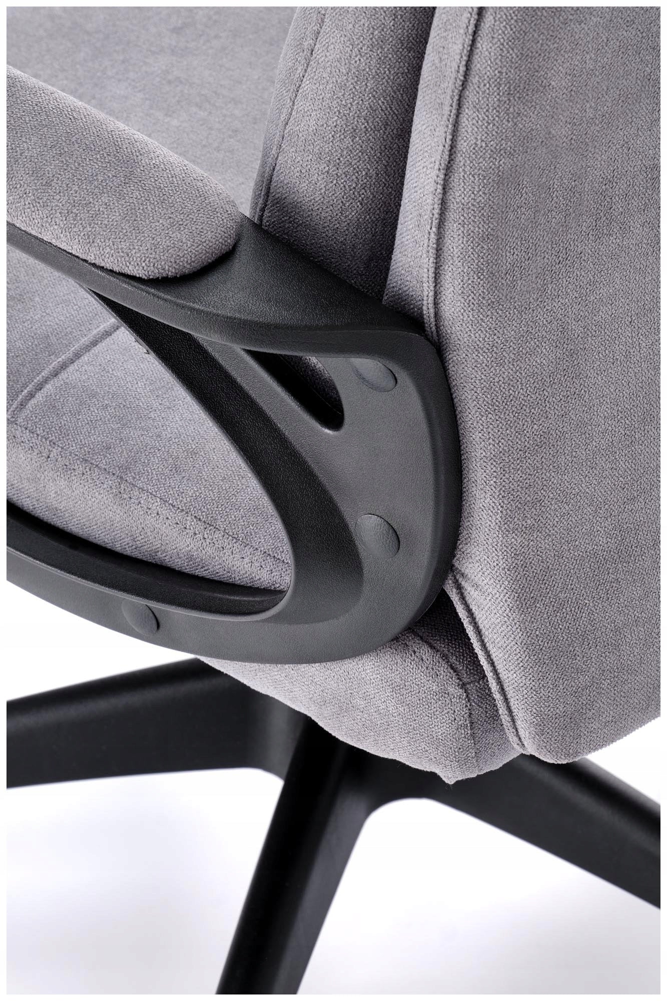 Office chair Sailor grey swivel fabric for home office desk stylish Manufacturer code Krzesło Obrotowe Szare do Biura Biurka Popiel