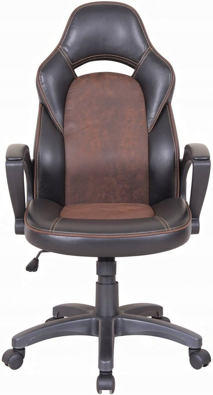 Office chair TACO black brown eco leather TILT ergonomic swivel