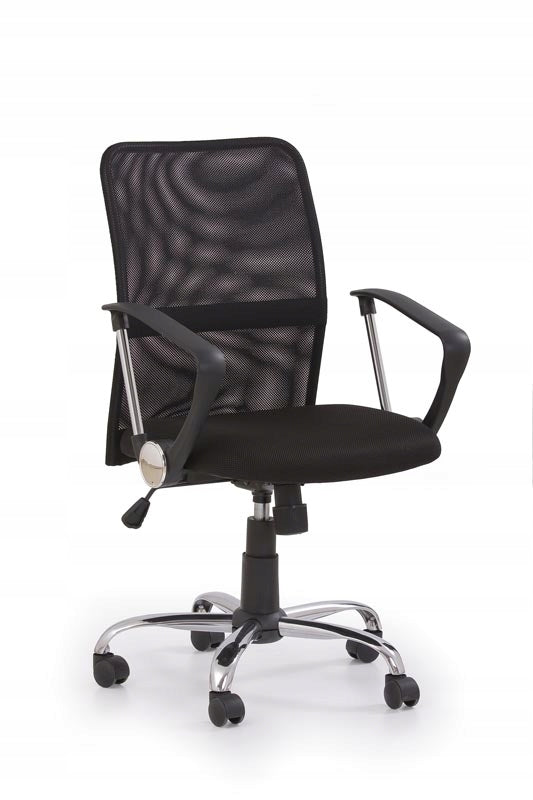 Office chair TONY black fabric chair HALMAR
