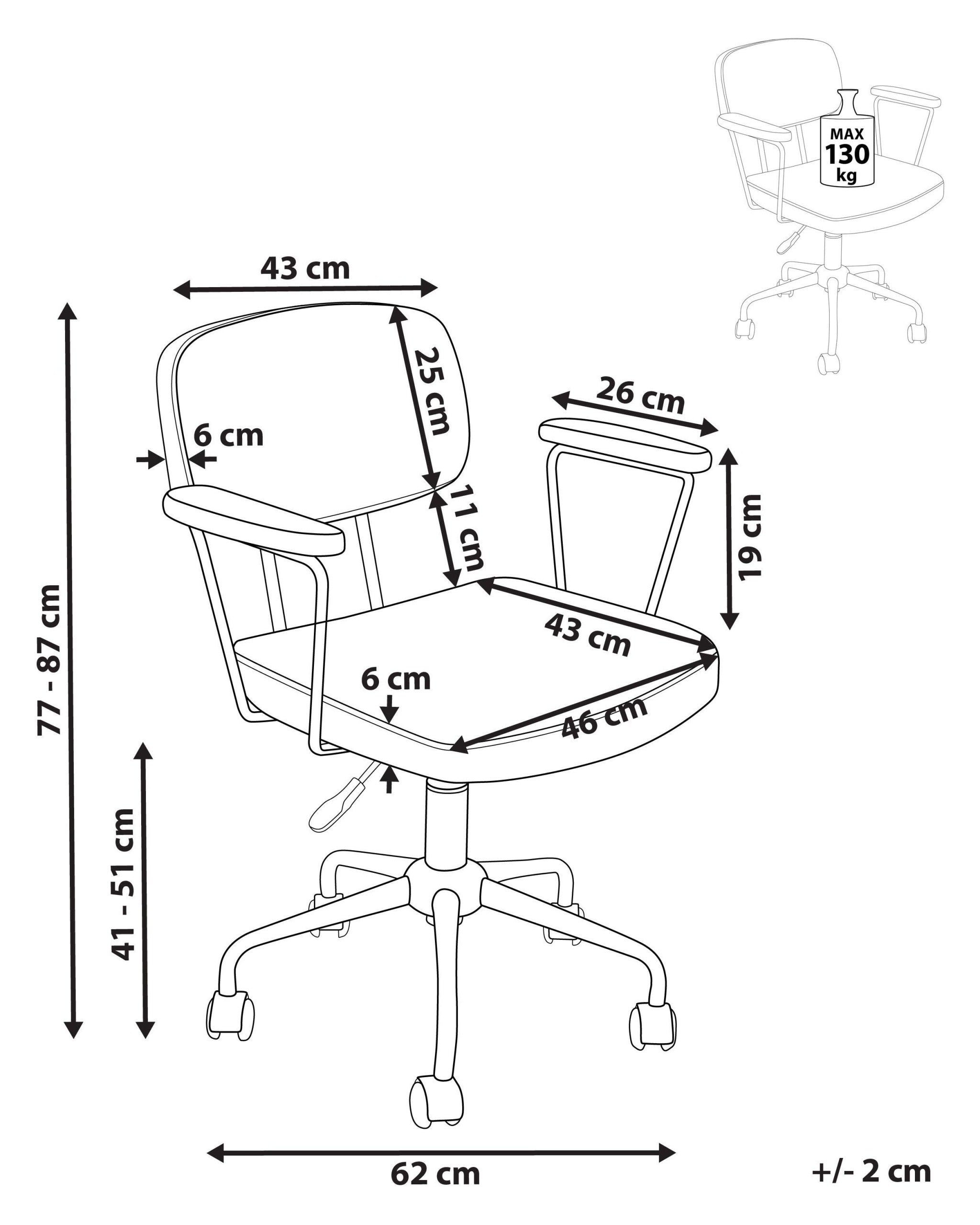 Office chair adjustable fabric green Medical device no