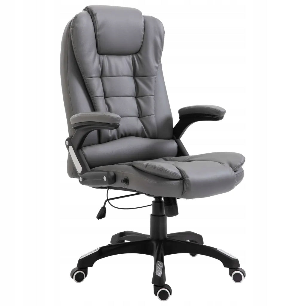Office chair, anthracite, faux leather