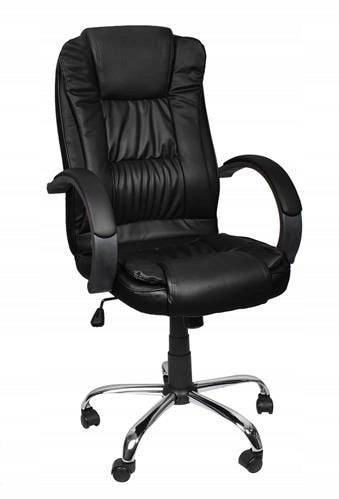 Office chair eco leather - black MALATEC Brand Malatec
