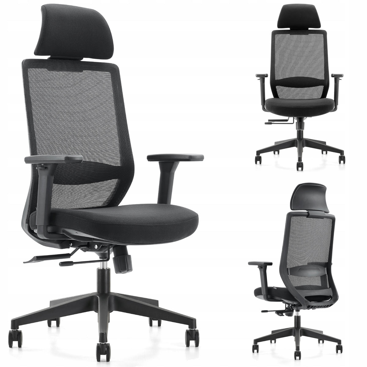 Office chair ergonomic swivel SL-338A office chair adjustable health and safety