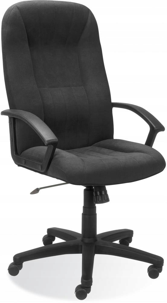 Office chair office swivel chair black velour Nowy Styl Mefisto