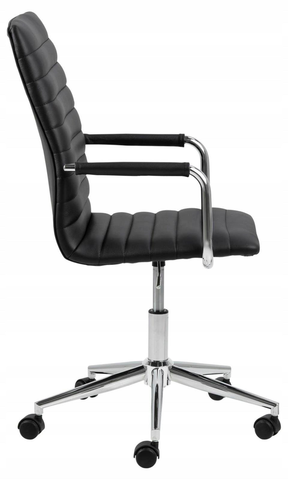 Office chair on wheels Winslow black leather Manufacturer code 5713941106407