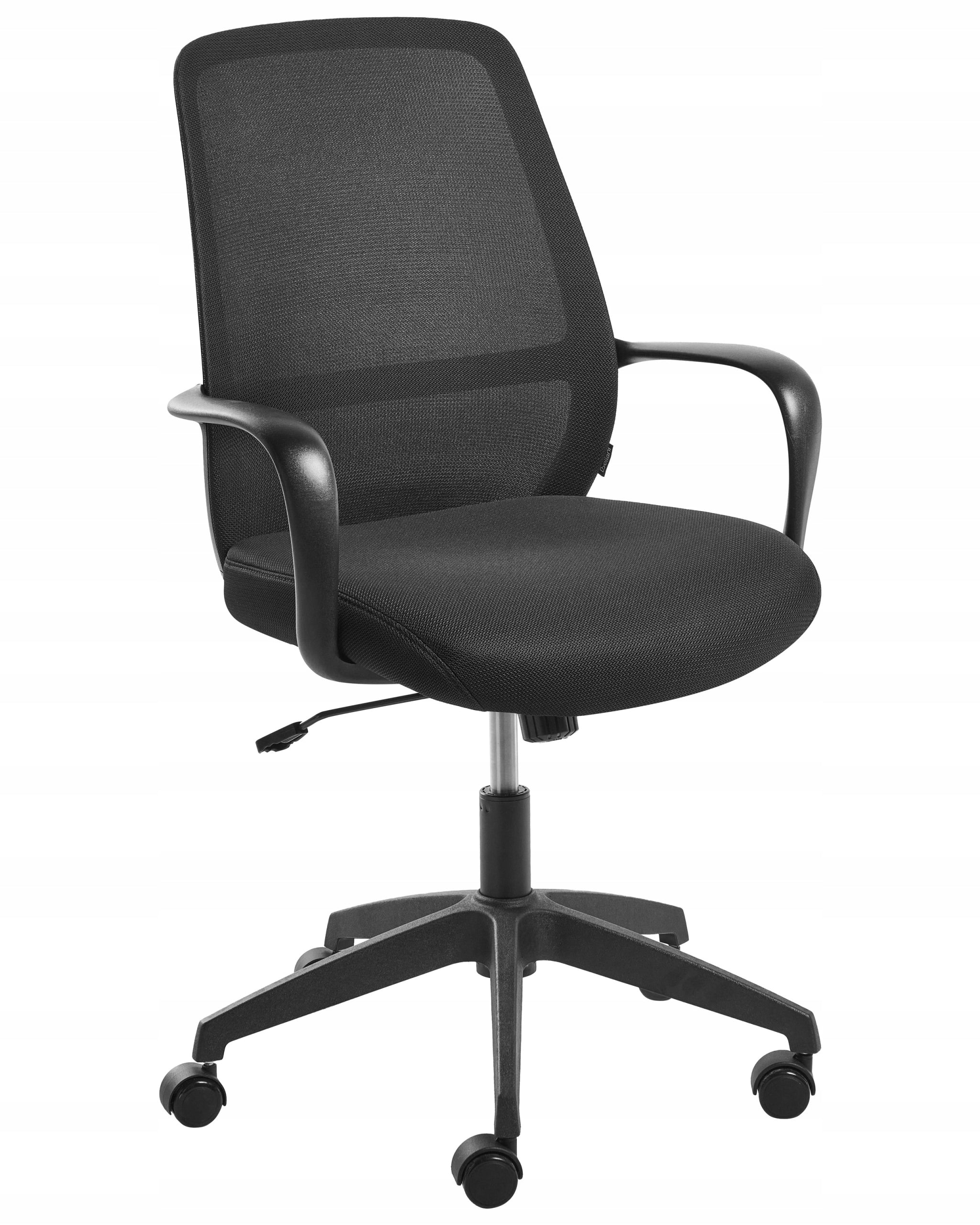 Office chair swivel height adjustment with tilt function black