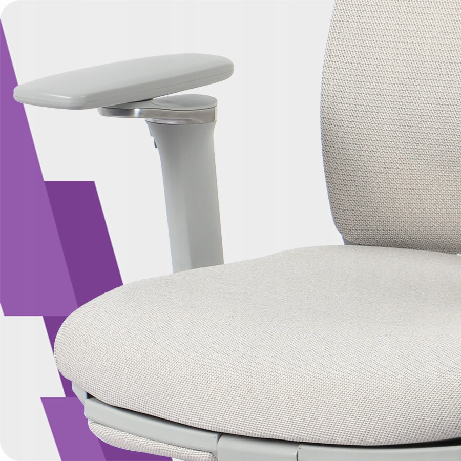 Office chair with Footrest Swivel ERGONOMIC Spacetronik white EAN (GTIN) 5903031050356