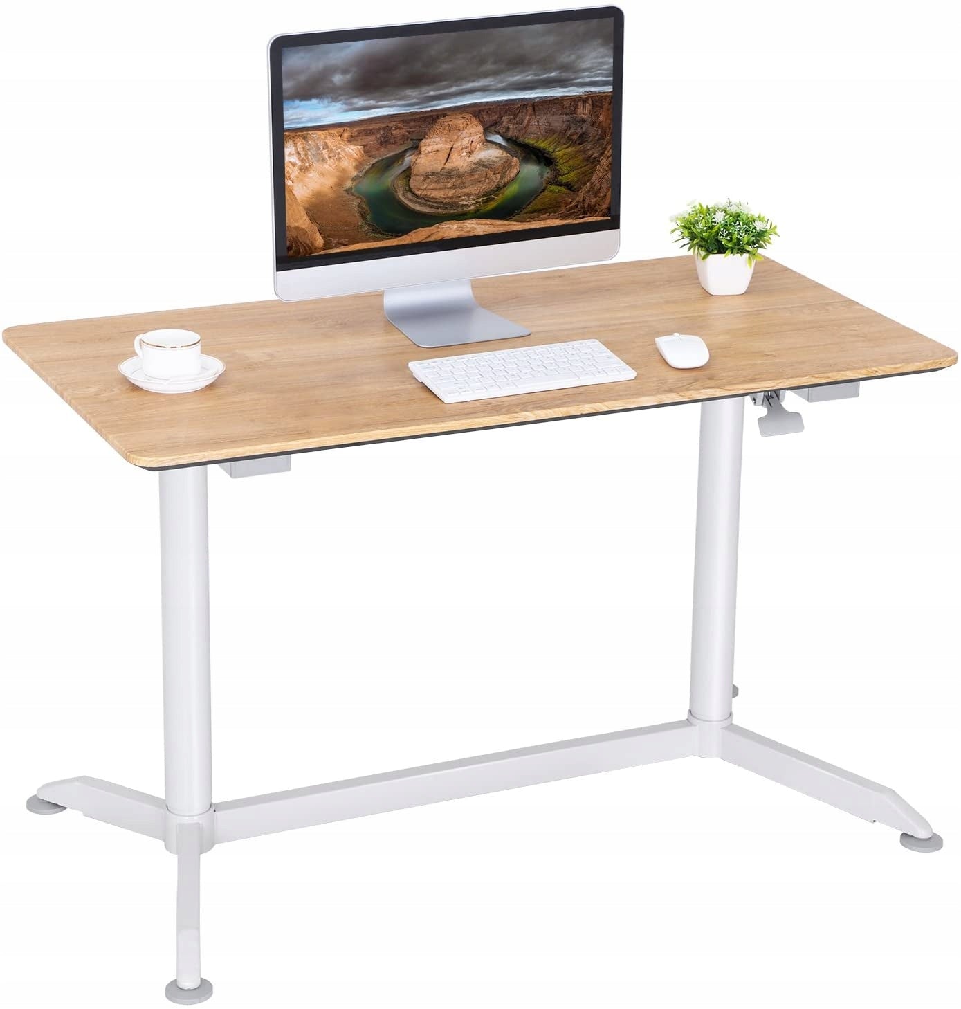Office desk, height adjustable, 120 cm Brand Songmics