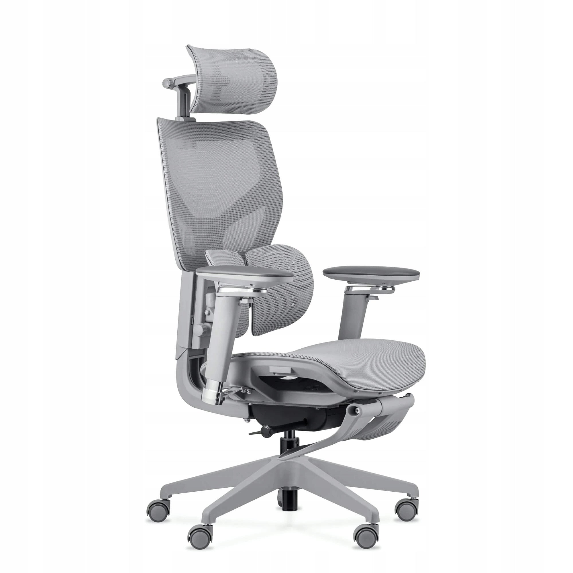 Office ergonomic chair Ergoshape grey footrest work chair desing Packaging status original