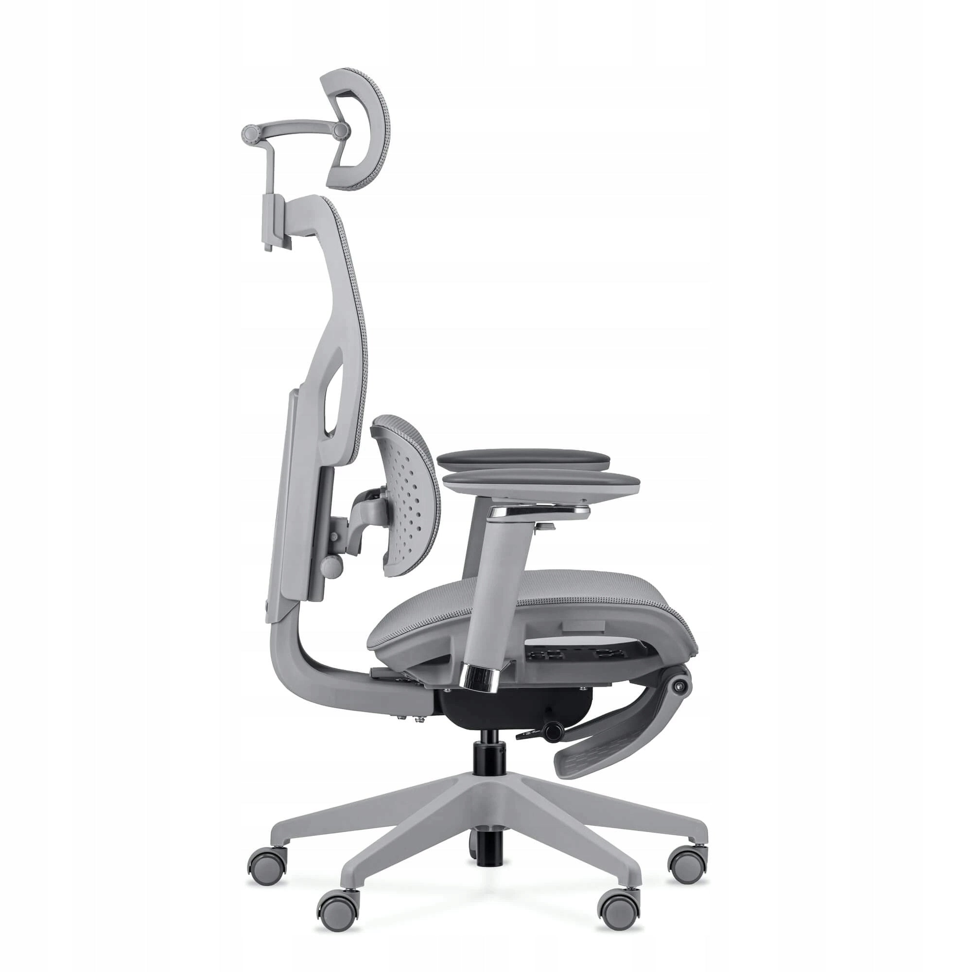 Office ergonomic chair Ergoshape grey footrest work chair desing