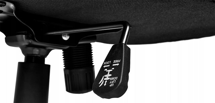 Office gaming chair Ambiente fabric black Furniture width 69 cm