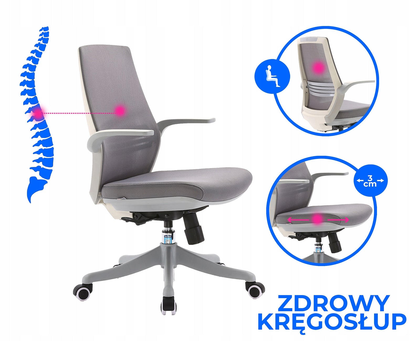 Office swivel chair ANGEL Orion Manufacturer code Orion M59