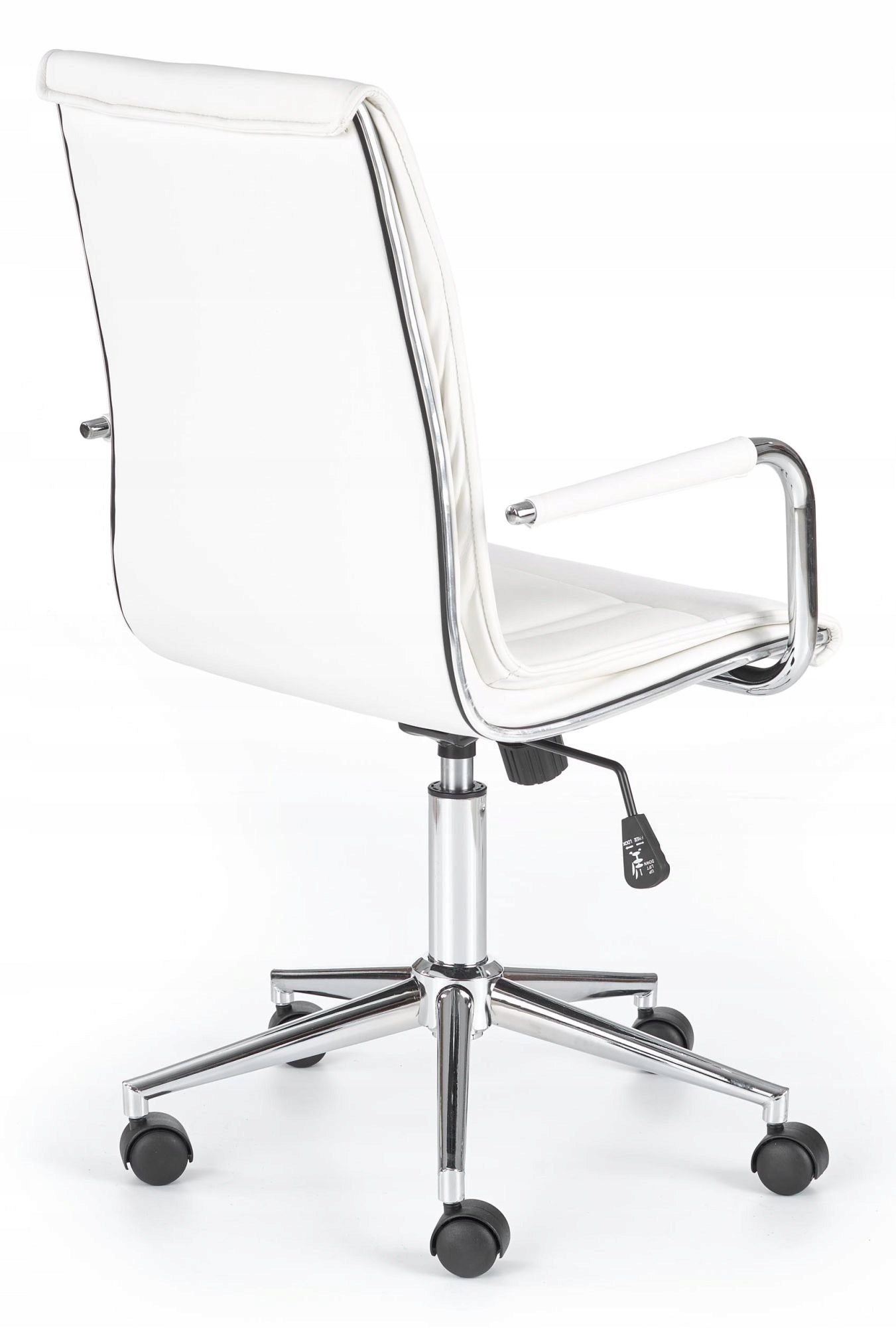 Office swivel chair Faux leather white up to 100 kg Ivy Brand SFM