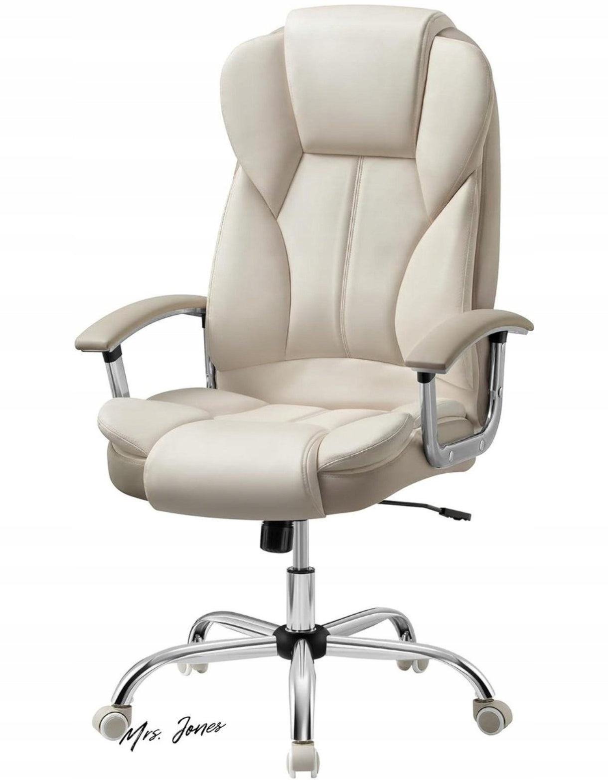 Office swivel chair Songmics beige for office