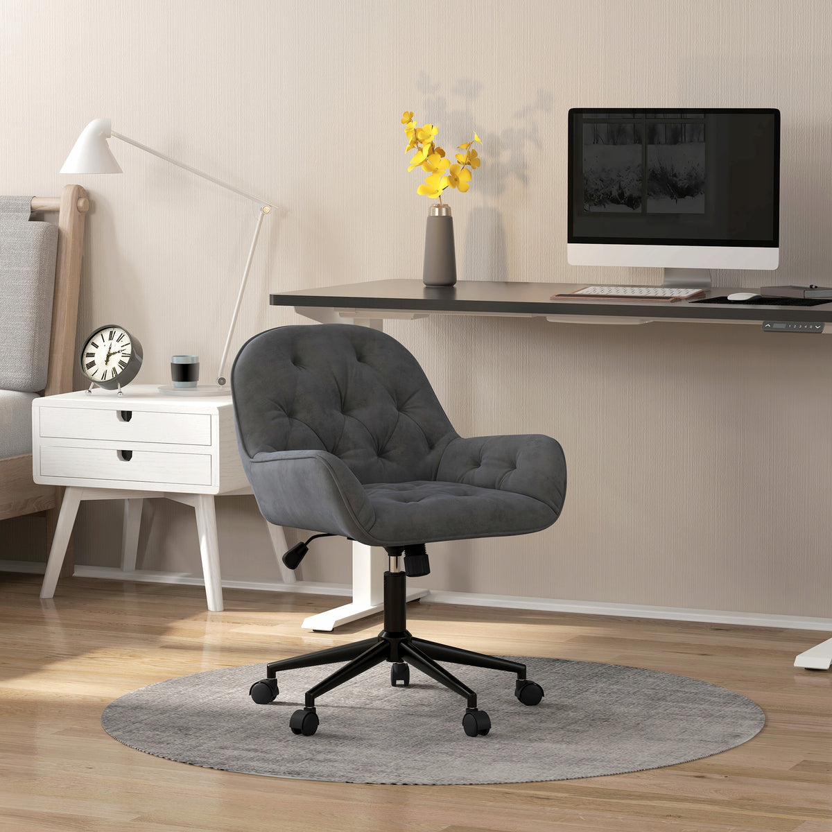 Office swivel chair Vinsetto Modern + Quilted Packaging status original