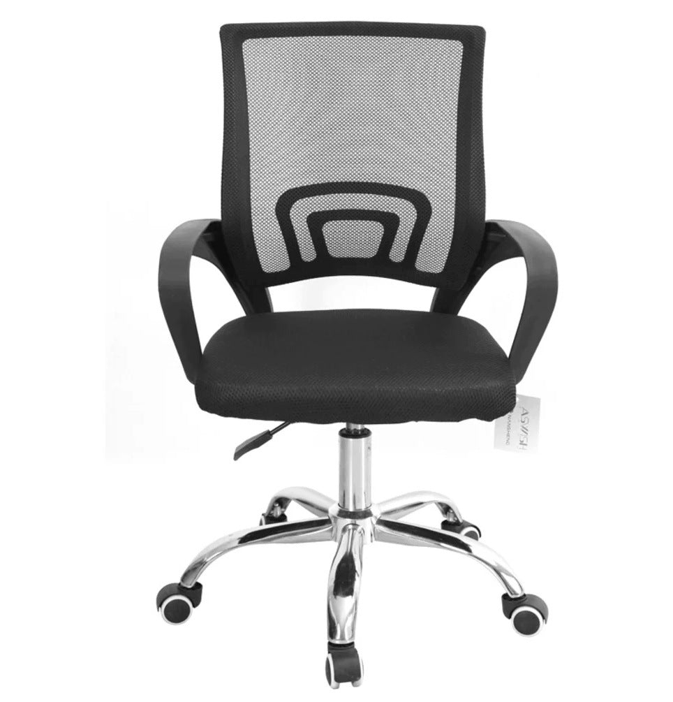 Office swivel chair adjustable for work Arvo black Black Red White Packaging status original