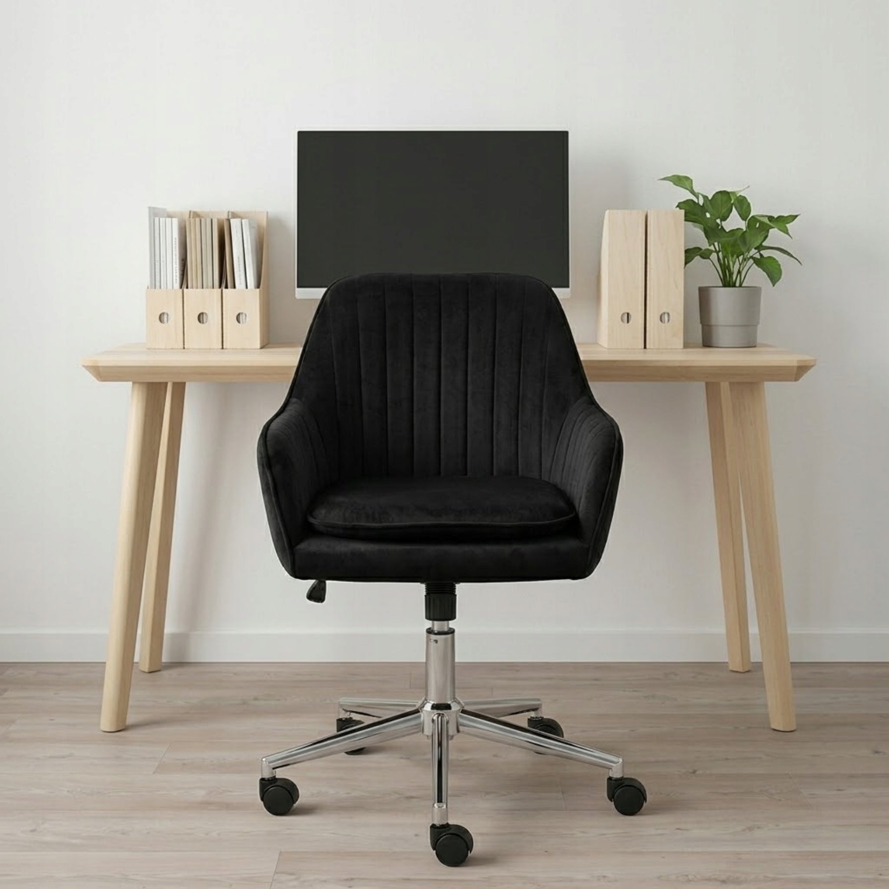 Office swivel chair desk chair comfortable adjustable velour Manufacturer code 1x964 młodzieżowe pikowane do toaletki