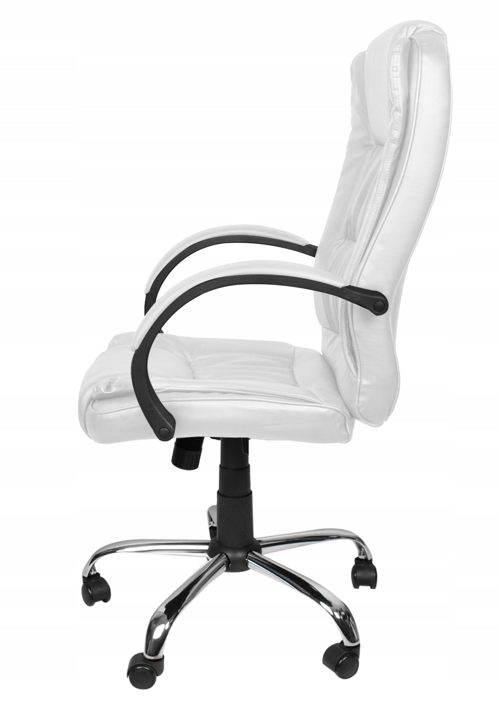 Office swivel chair eco leather - white MALATEC Manufacturer code 5900779934245