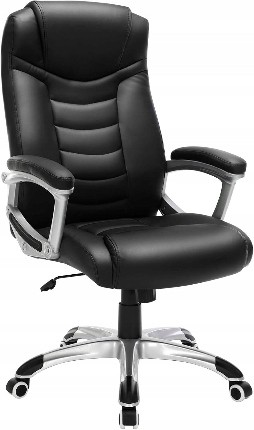 Office swivel chair ergonomic height adjustable 52 x 53 x 122 cm