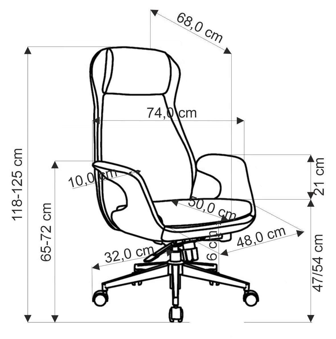Office swivel chair grey KEVIN ASH cabinet multiblock Halmar EAN (GTIN) 0089688302620