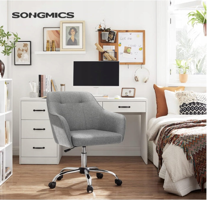 Office swivel chair height adjustment load capacity up to 110 kg grey Packaging status original