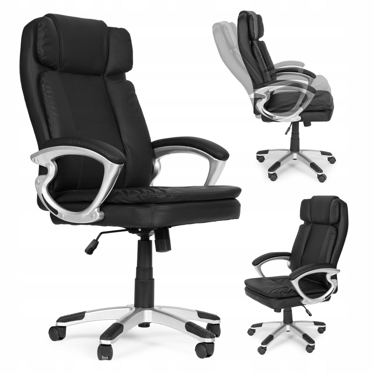 Office swivel chair tapecorn eco leather black Manufacturer code 309-1