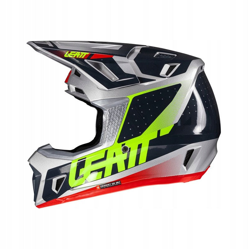 Offroad helmet with goggles LEATT KIT MOTO 7.5 V25 STEEL M +FREEBIES Manufacturer Leatt